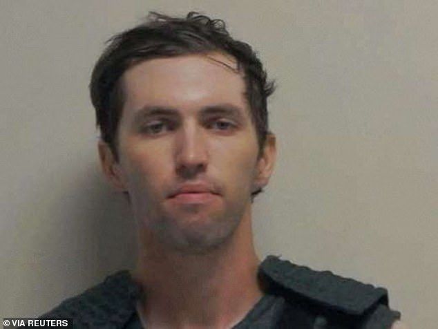 A police mugshot shows Tyler Robinson, the suspect in the fatal shooting of U.S. conservative commentator Kirk during an event at Utah Valley University