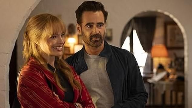In the new film, Margot and Colin play characters who meet by chance and are allowed to re-live the major turning points in their lives. Pictured: A scene from the new film