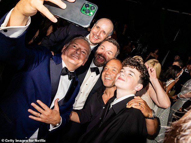 Adolescence star Owen Cooper was the man of the hour at Sunday's Emmy Awards, after which he attended the Netflix after-party, where he posed with Netflix CEO Ted Sarandos, Adolescence creators Stephen Graham and Jack Thorne, and director Philip Barantini