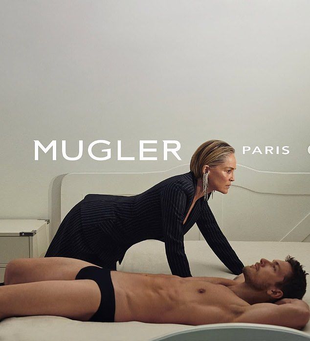 The Basic Instinct movie icon is the new face of the Mugler re/edit archive capsule collection which debuts this month