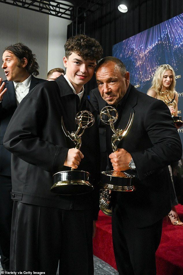 Owen Coopercelebrated his own Emmys success on Sunday night but was equally excited for his onscreen dad Stephen Graham and his Outstanding Lead actor win