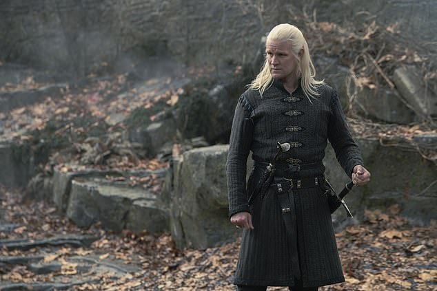 The spin-off show, which stars Matt Smith (pictured), Emma D'Arcy and Olivia Cooke, will be joined in its release with new spin-off show A Knight of the Seven Kingdoms
