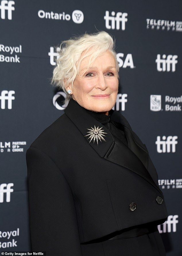 Glenn Closeopened up about filming a nude scene for her 2024 movie The Summer Book, giving audiences a rare peek at her birthday suit; (pictured September)