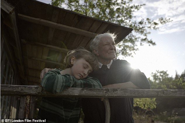 Based on the novel by Finnish author Tove Jansson, Close played a character called Grandmother, and the scene finds her wandering alone through the forest