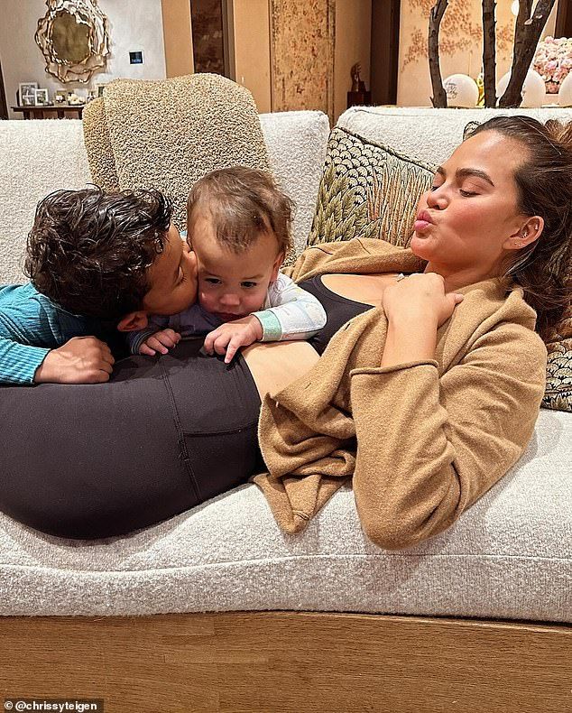 'I first started taking Ozempic after the loss of our Jack  there I was, existing in a body that didn't feel like mine, with absolutely nothing to celebrate,' Teigen wrote on her Instagram