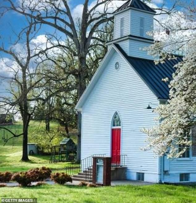 A church in Tennessee; the beauty has a residence in Nashville