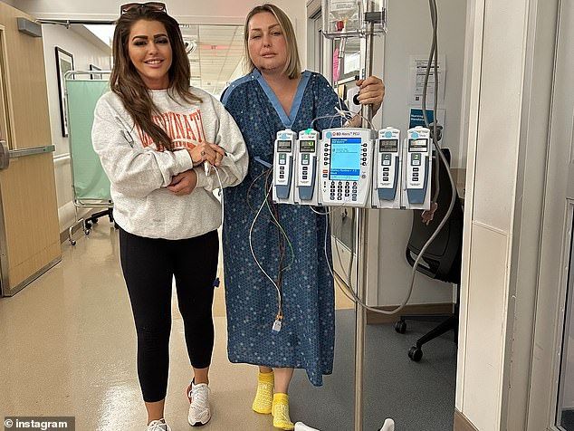 She credited her loving family as being her 'rock' throughout her recovery process