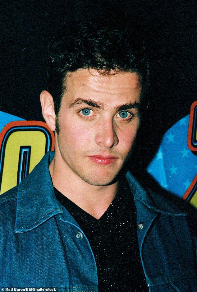 That's right, it's Joey McIntyre. The Boston native is best known as the youngest member of New Kids On The Block (pictured in 1999)