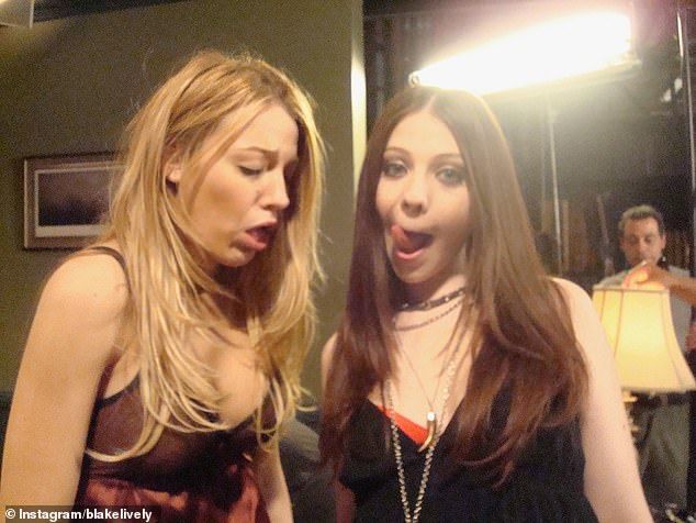Another snap featured Lively with the late Michelle Trachtenberg, who tragically died earlier this year at the age of 39