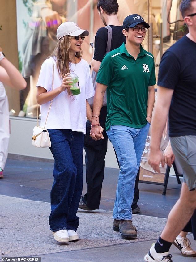 Jessica Alba enjoyed a romantic outing with her much younger beau Danny Ramirez over the weekend