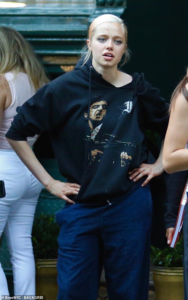 Shiloh Jolie-Pitt unveiled a daring transformation while shopping at the bustling San Gennaro Festival in Manhattans Little Italy this week
