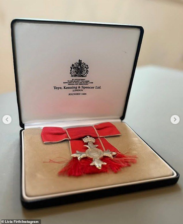 The 56-year-old activist took to Instagram on Wednesday to announce that she has returned the medal she was awarded six years ago for services to the fashion industry