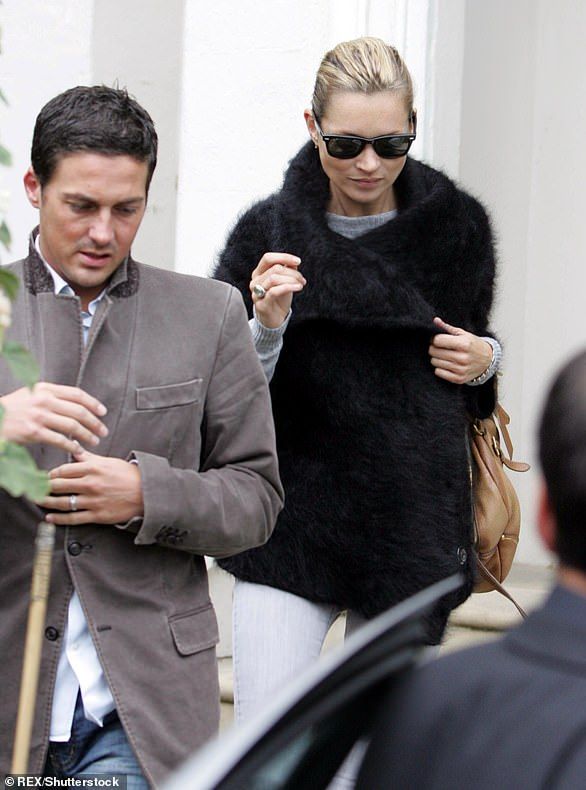 Dave Gardner and Kate Moss- the supermodel introduced him to his girlfriend Liv Tyler