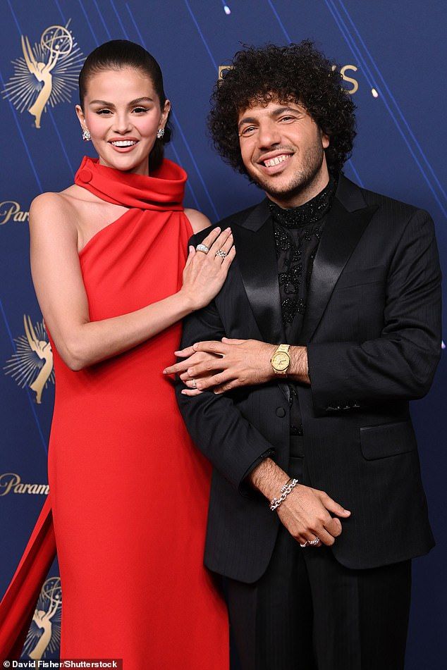 Selena Gomez will marry record producer Benny Blanco in front of a reported 300 guests at a secret location in Californias swanky, celebrity-stacked Montecito today