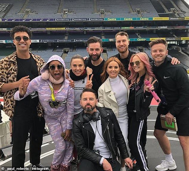 Over his 25-year career, he worked with a huge amount of stars including Prince, Diana Ross, Destinys Child, Dame Shirley Bassey and Dolly Parton (Pictured with The Spice Girls)