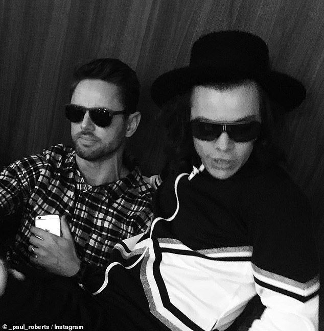 He also choreographed Sam Smiths The Thrill Of It All world tour and Robbie Williams One Night At The Palladium (pictured with Harry Styles, R)