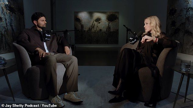Speaking on Jay Shetty's On Purpose podcast, Madonna said: 'I was rehearsing for a tour, and I got a bacterial infection