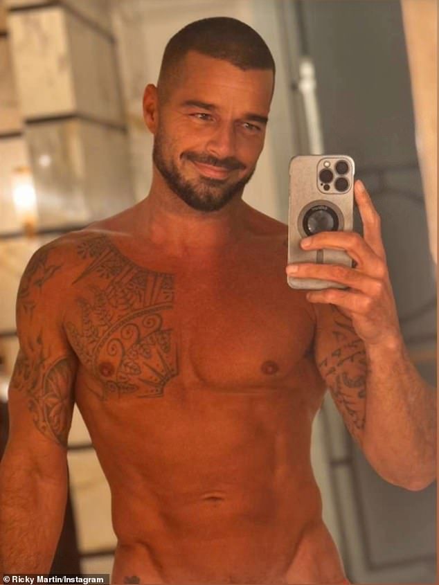 Ricky Martin easily defied his 53 years on Tuesday as he Instastoried a nude selfie showcasing his fit 6ft frame for the viewing pleasure of his frenzied fans