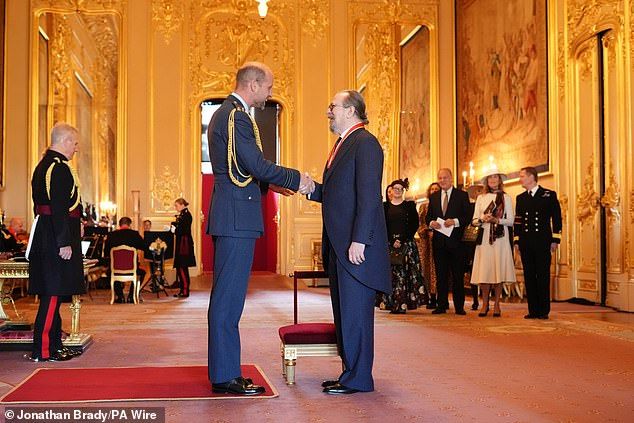 'He says every time I see you on the screen, he said, I just want to give you a good wash. That's quite right, by the way,' Oldman recalled of his meeting with the Prince