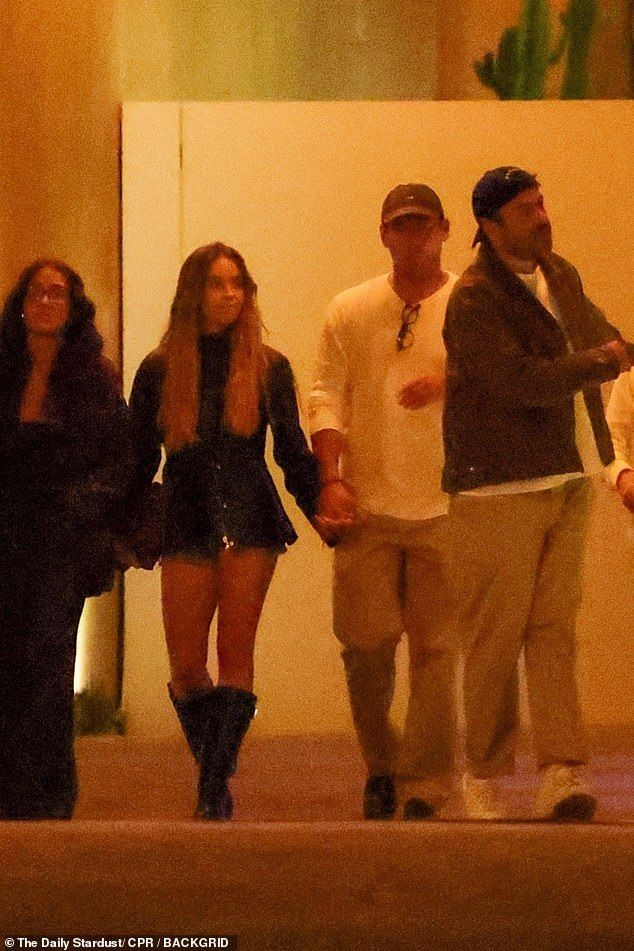 'The attraction is she is hot as can be and he is an old soul who is helping her guide her way through sudden fame and her exploding career,' the insider added