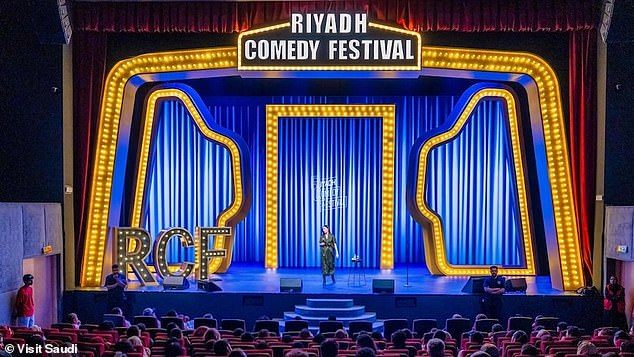 The festival - which has booked major acts like Chappelle, Louis CK, Kevin Hart and Bill Burr - has drawn the ire of many for taking the repressive Saudi kingdom's money while complaining of ' cancel culture ' at home