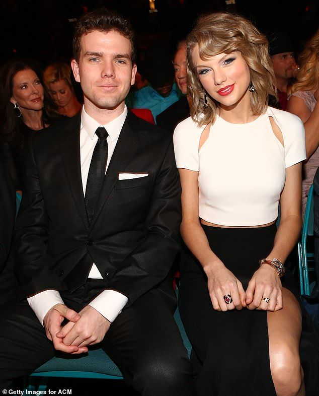 She acquired six albums and associated visuals from their most recent owner, Shamrock Capital, for an undisclosed nine-figure sum (pictured with her brother Austin in 2014)