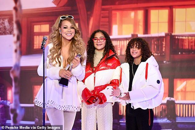 Aside from Monroe, the Fantasy hitmaker also shares son Moroccan - who is twins with Monroe - with media personality Nick Cannon (seen together in 2023)