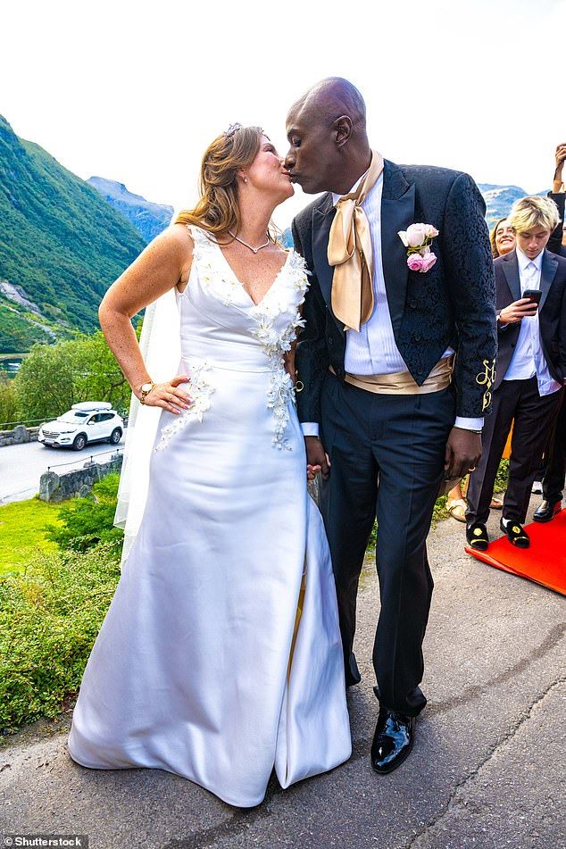 The couple wed on 31 August last year in Norway (pictured) and now live in a penthouse in Oslo