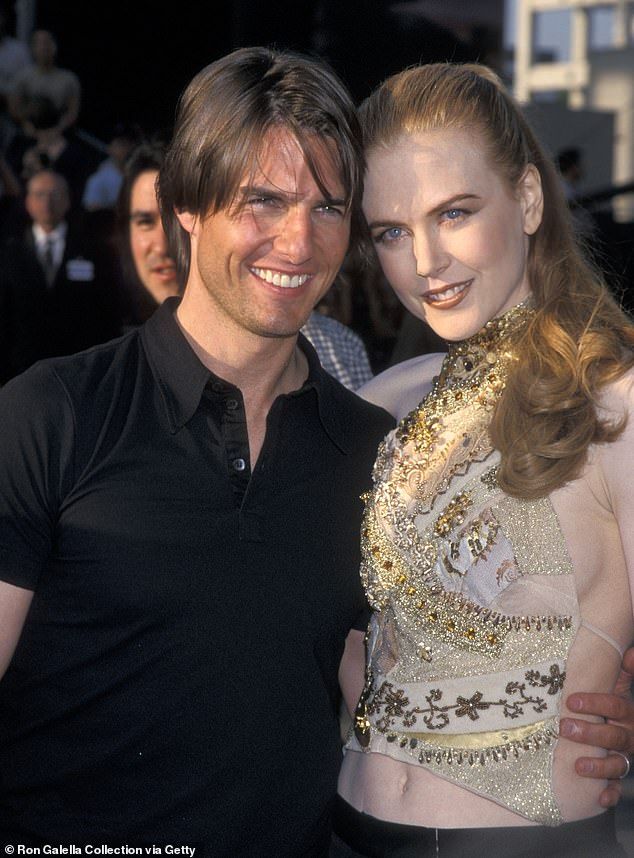 It was a departure from scenes of Nicole just the year prior, snuggled up to her beau on the Mission Impossible red carpet with long, flowing tresses thrown up into a ponytail