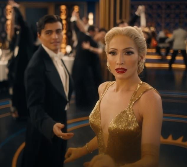Lopez plays an imaginary figure named Aurora, who was dreamed up by jailed gay hairdresser Luis Molina, in Kiss Of The Spider Woman, out October 10