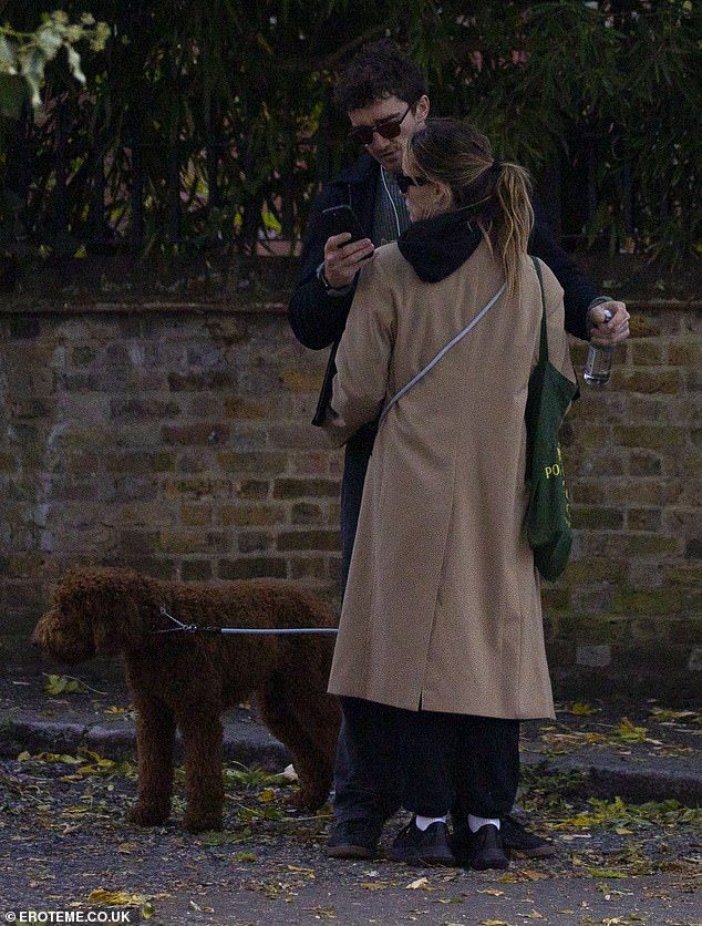 It has been nearly 18 months since Ellie and Caspar  who have a five-year-old son  separated and they are said to remain on amicable terms