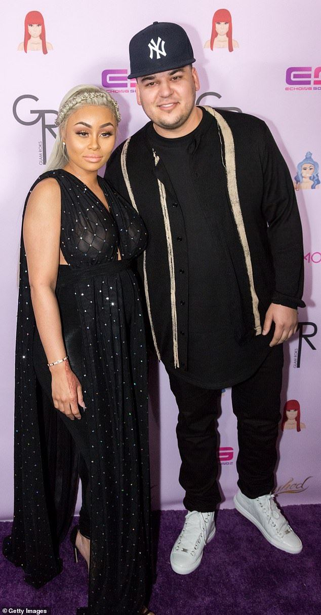Rob Kardashian and his ex-girlfriend Blac Chyna left fans wondering if they might have secretly reconciled thanks to a cryptic social media post shared on Tuesday; seen together in 2016 in Hollywood