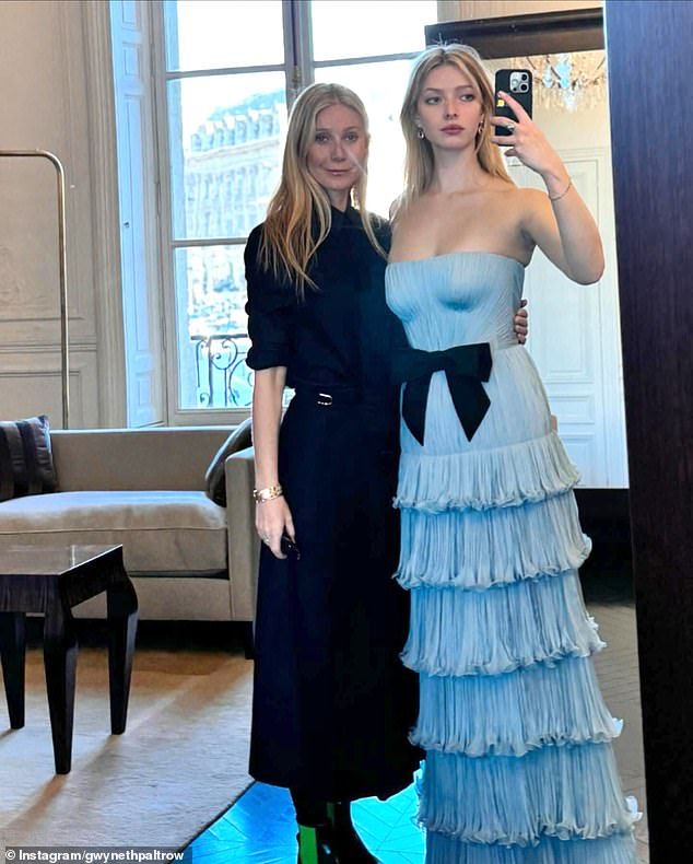 The actress' return to the big screen after a five year hiatus was reportedly inspired by her daughter Apple, who had a 'crush' on Chalamet