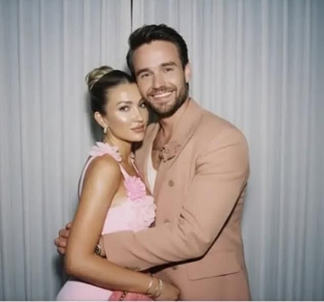 Liam's girlfriend Kate Cassidy has been very public in her grief for the star, often taking to social media to share the signs she feels keep her close to the late singer (pictured in an AI image with the late singer)