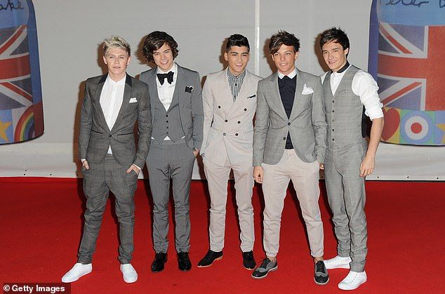 Last week Louis Tomlinson confirmed that Liam's death has 'completely put a pin in' a potential One Direction reunion as he revealed he doesn't believe it 'would be right' (pictured in 2012)