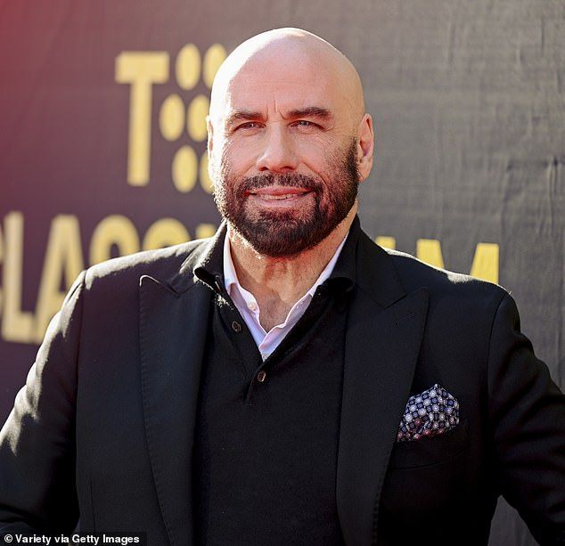John Travolta will collaborate on a new movie with his daughter Ella Bleu Travolta; pictured in April 2024