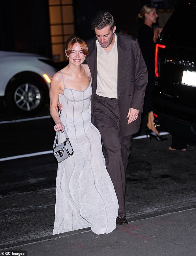 McCary did not walk the red carpet with Stone