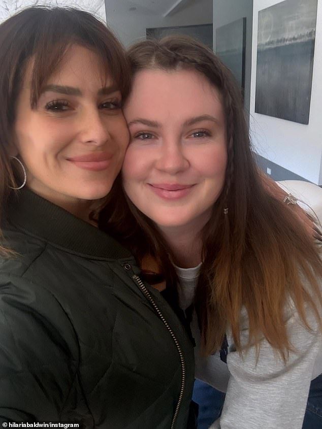 Hilaria Baldwin shared a gushing post dedicated to her stepdaughter Ireland Baldwin just one day after the 30-year-old publicly blasted her 'narcissistic' family members